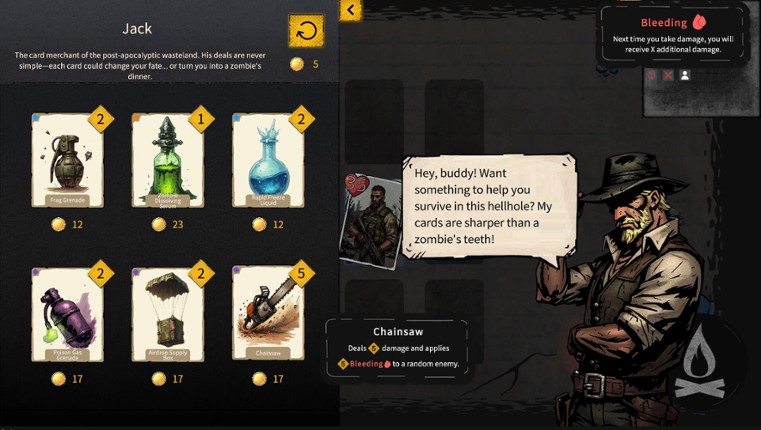 Zombie Epoch:Deck Apocalypse screenshot