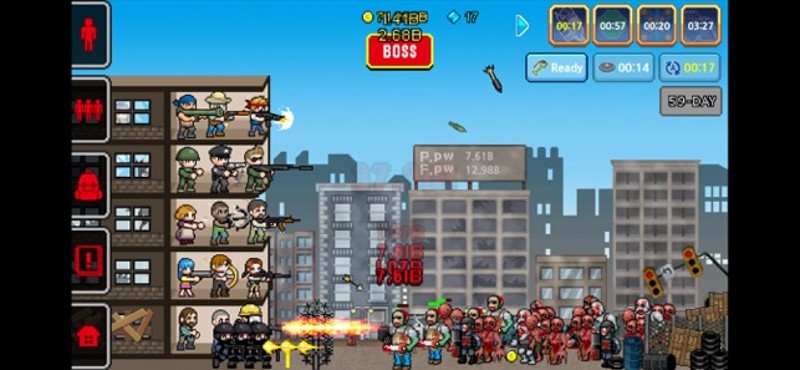 100 DAYS Zombie Survival screenshot