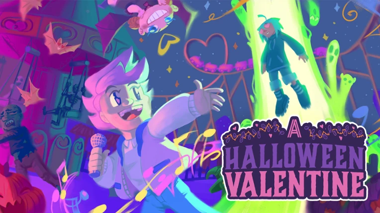 A Halloween Valentine Image
