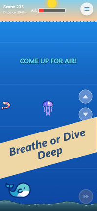 Blue Splash Whale Dash Image