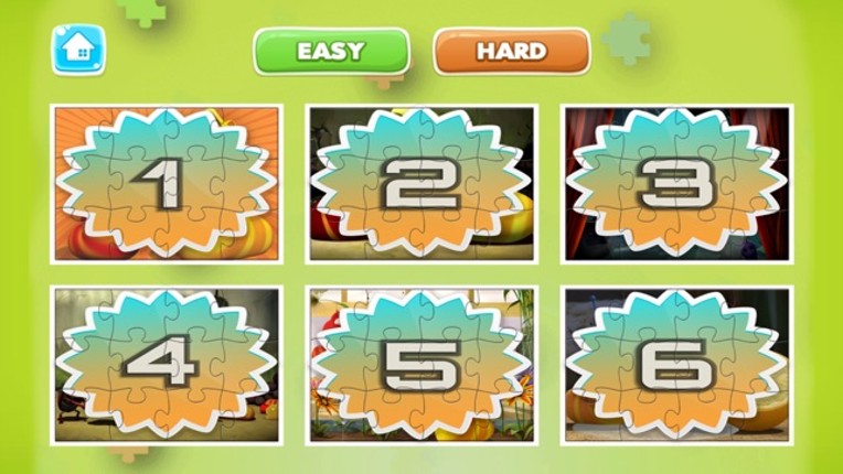 Cartoon Puzzle For Kids – Jigsaw Puzzles Box for Larva Image