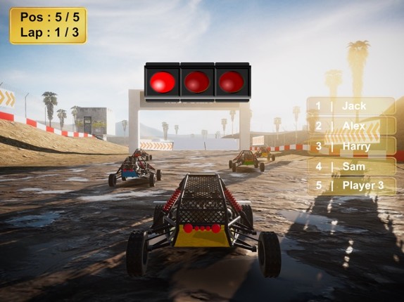 Desert Drive Race - Buggy Game Image