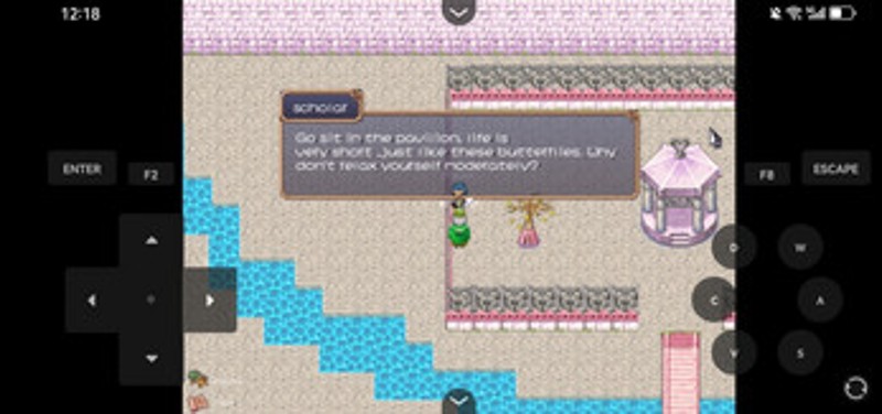 Flower and Rhen screenshot
