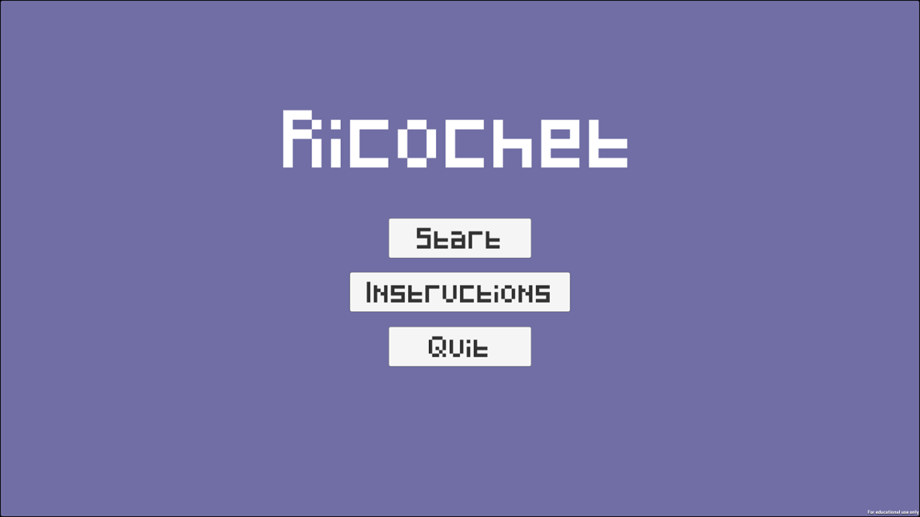 Games like Game a Week 02_Ricochet