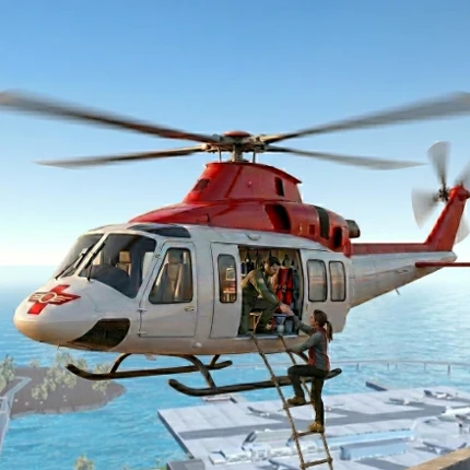 Helicopter Flight Simulator 3d Image