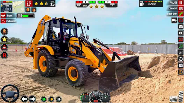 JCB Snow Excavator: JCB Game screenshot