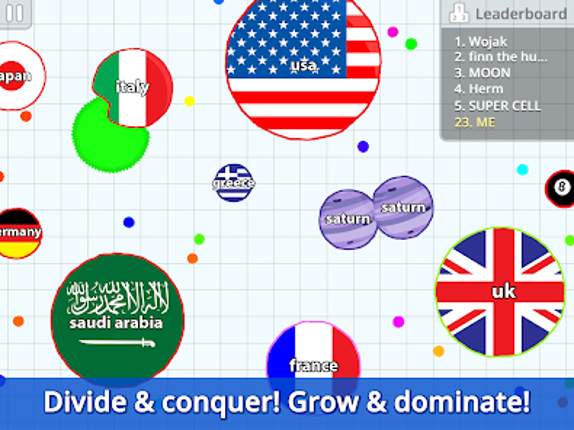 Agar.io screenshot