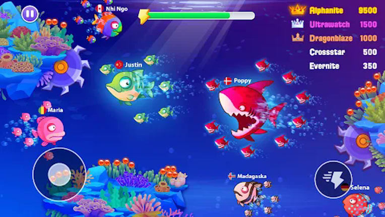 Crowd of Fish.IO screenshot