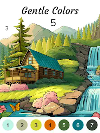 Zen Color - Color By Number Image