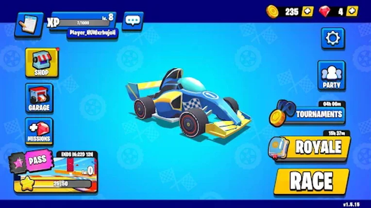 Stumble cars: Multiplayer Race screenshot
