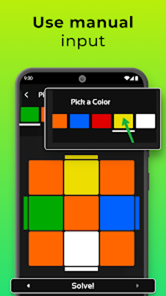 CubeX - Solver, Timer, 3D Cube Image
