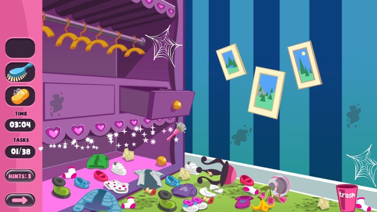 Home Cleaning: Cozy Baby Cleanup screenshot