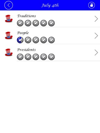 July 4th Word Search screenshot