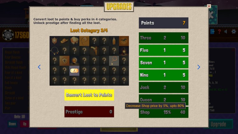 Poker Train screenshot