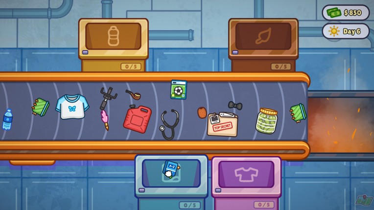 Recycling Shift screenshot