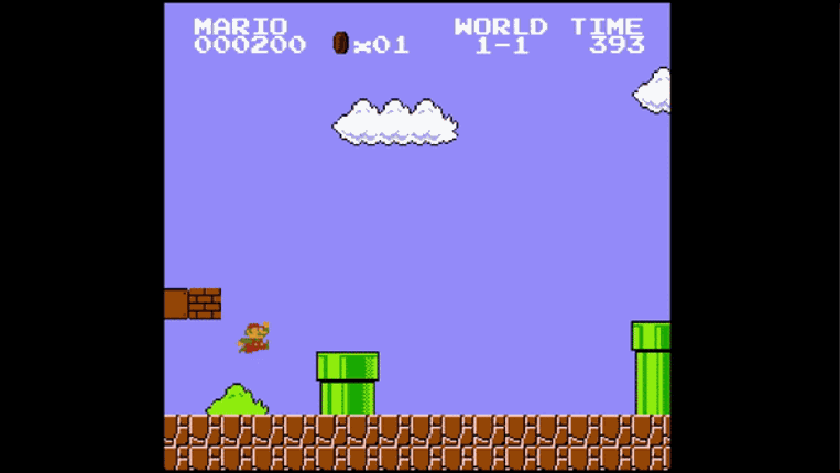 Super Mario Level 1-1 Image