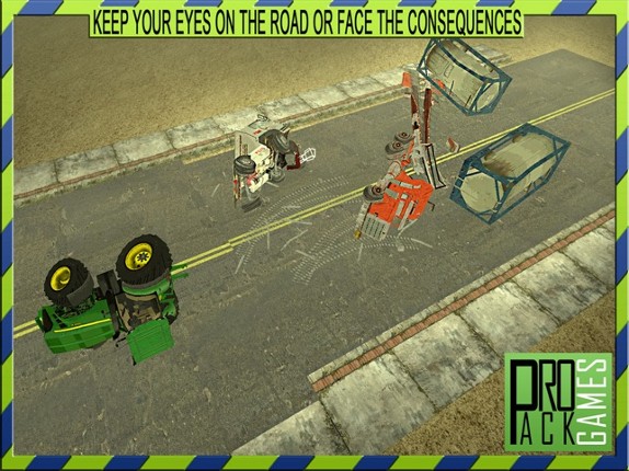 V8 reckless Tractor driving simulator – Drive your hot rod muscle machine on top speed screenshot