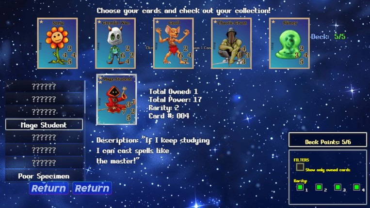 Card Clash Chronicles screenshot