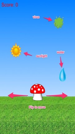 Collect Water And Sunlight: Grow Cute Mushroom Free Image