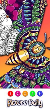 Coloring Me: Colors In Numbers Image