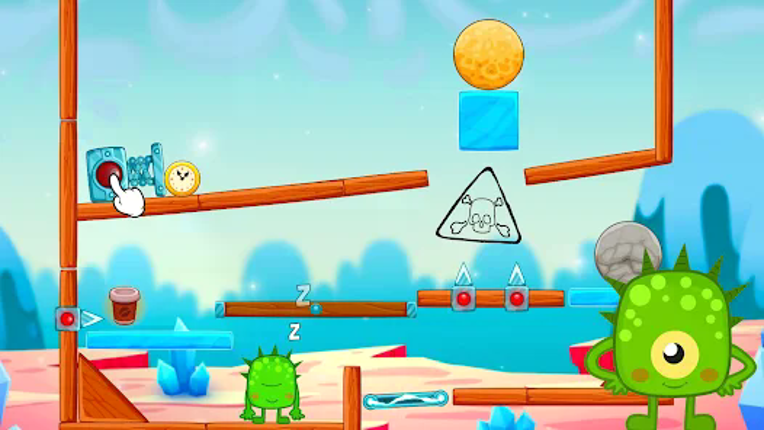 Alarmy: wake up monster puzzle screenshot