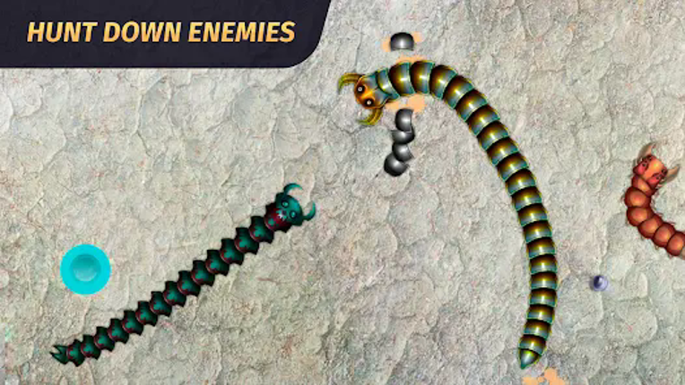 Worm.io - Gusanos Battle screenshot