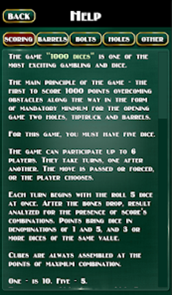 Thousand Dice screenshot