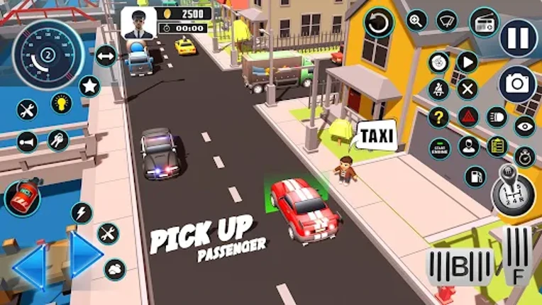 Taxi Pick Up Game Image
