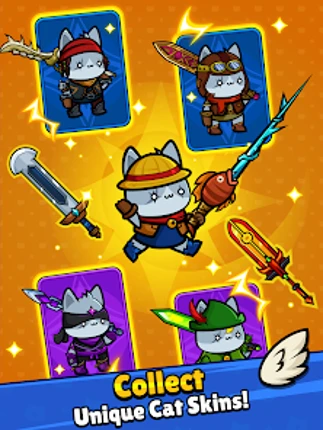 Meow Knights: Idle RPG screenshot