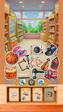 Sticker Sort Drop Image