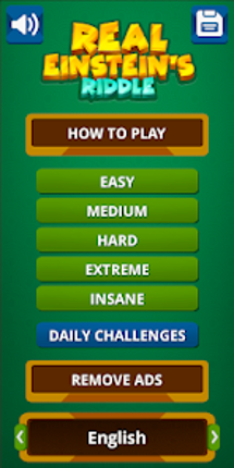 Einstein's Riddle Logic Puzzle screenshot