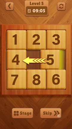 Number Jigsaw: Sliding Puzzle Image