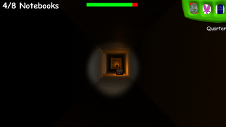 Baldi's basic in halloween party screenshot