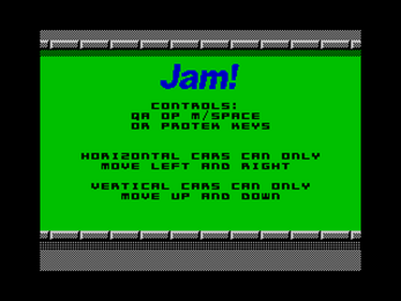 Jam! (ZX Spectrum) screenshot