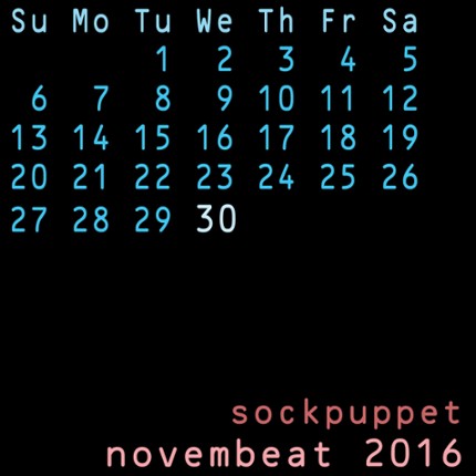 Novembeat 2016 Game Cover