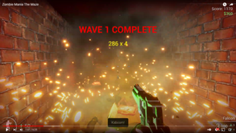 Zombie Survival Shooter (The Maze) PC Game Image