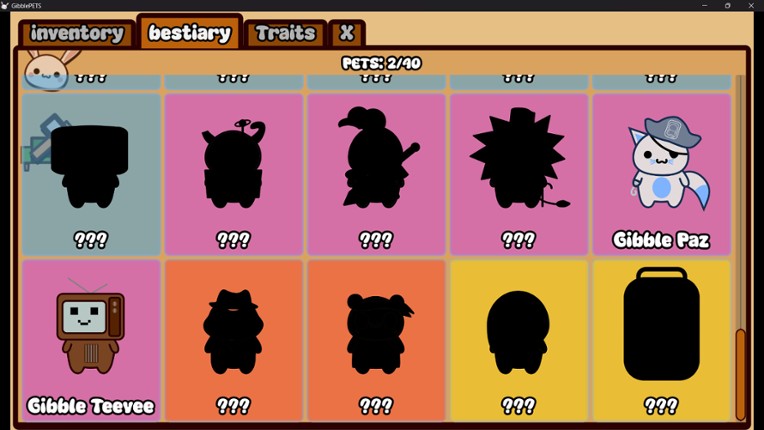 GibblePETS screenshot