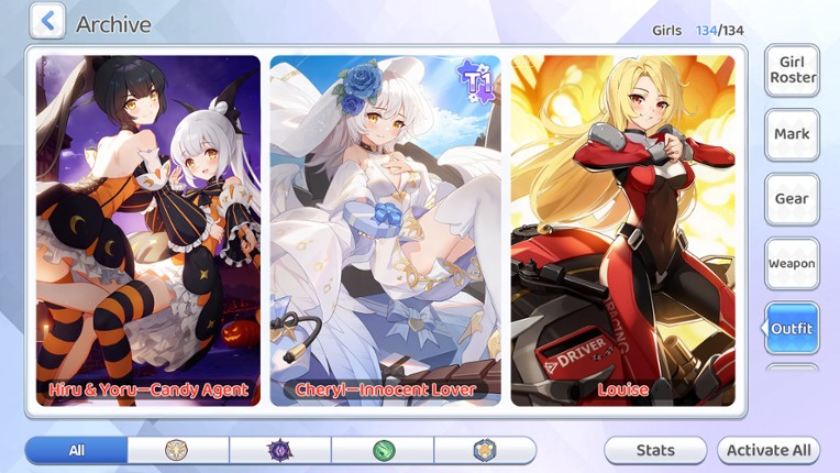 Goddess of Fate: Waifu RPG screenshot