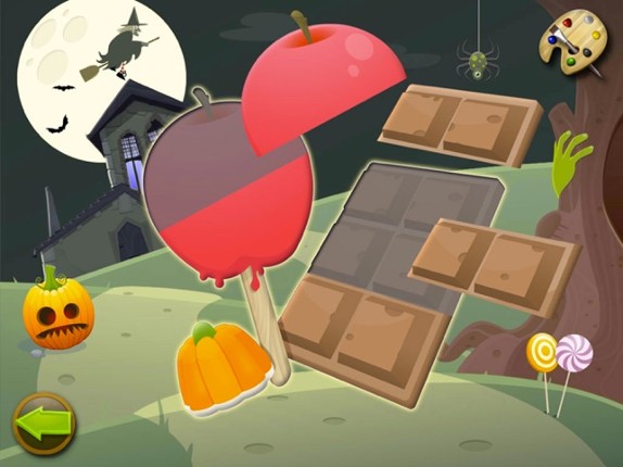 Halloween Coloring Puzzles 2+ screenshot