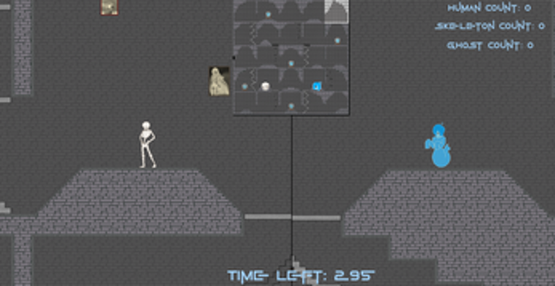 Halloween Human Hunt: Ghost vs. Skeleton screenshot
