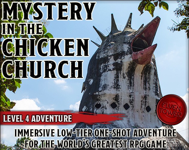 Games like Mystery in the Chicken Church - Level-4 D&D Adventure
