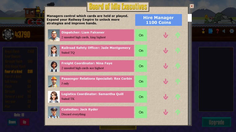 Poker Train screenshot