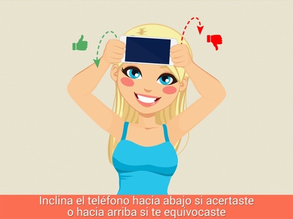 ¿Quién soy yo? Charada Phone on heads dont look up Image