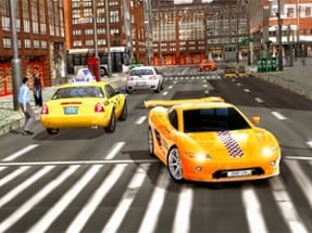 Real Crazy Cab Driver 3D Image