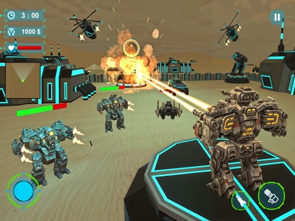 Real Robots War Fighting screenshot