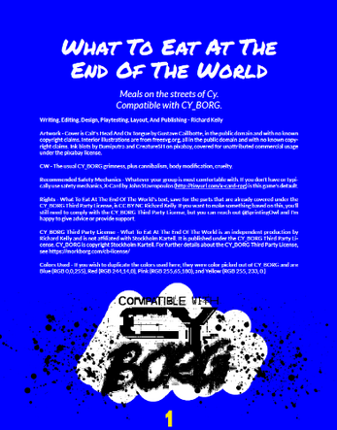 What To Eat At The End Of The World Image