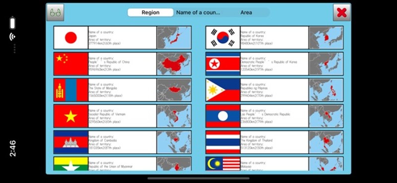World flags Drill Ext screenshot