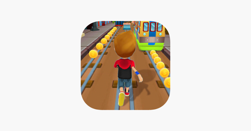 3D Endless Runner Trains City Image