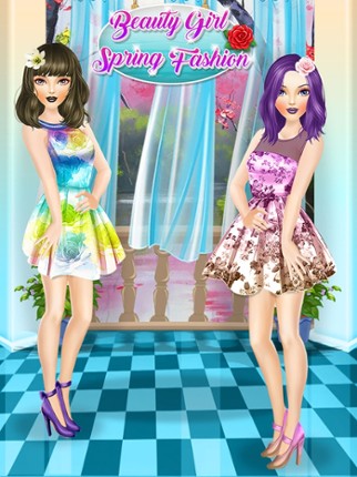 Beauty Girl Spring Fashion screenshot