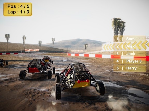 Desert Drive Race - Buggy Game screenshot